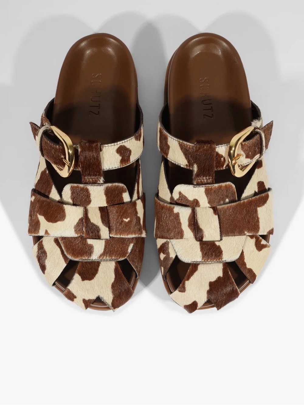 SYDNEY CALF HAIR CLOG